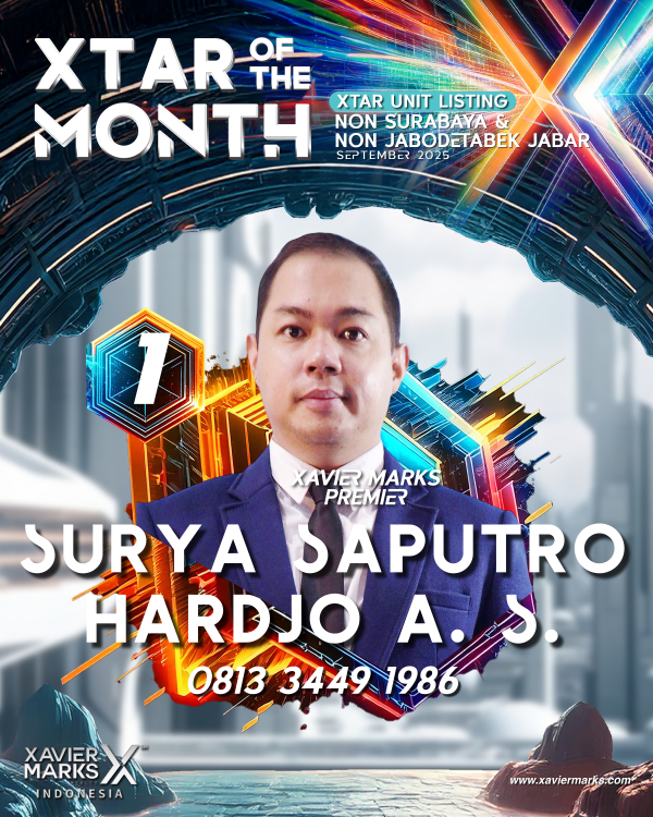 20251007 XTAR OF THE MONTH NON SURABAYA NON JABODETABEK JABAR 10